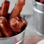 Fried eggplants