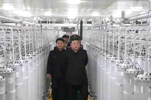 Kim Jong-un reveals nuclear fuel plant and warns he will strengthen his deterrence arsenal