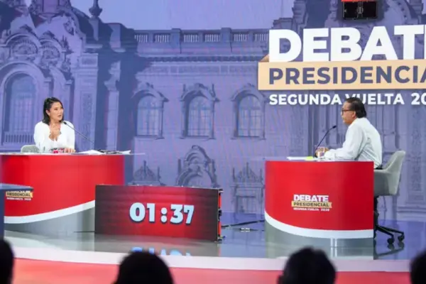 Keiko Fujimori and Roberto Sánchez's statements in their only debate before the runoff in Peru