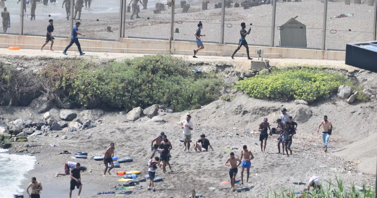They estimate 60,000 migrants have entered Ceuta from Morocco and raise the death toll to 41