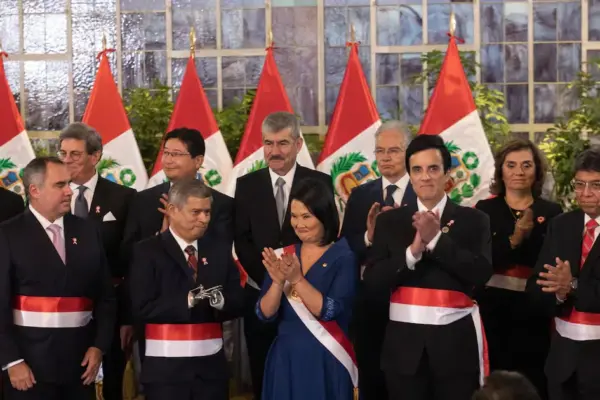 Keiko Fujimori forms a new government with 15 ministers under investigation and with records for various crimes