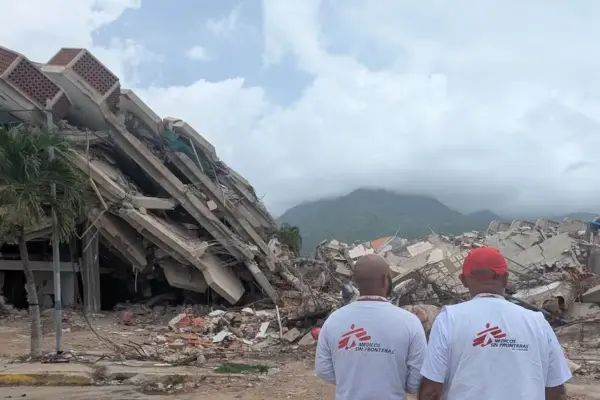 One month after earthquakes in Venezuela: Doctors Without Borders assures that the most urgent needs are access to drinking water, shelter, and mental health
