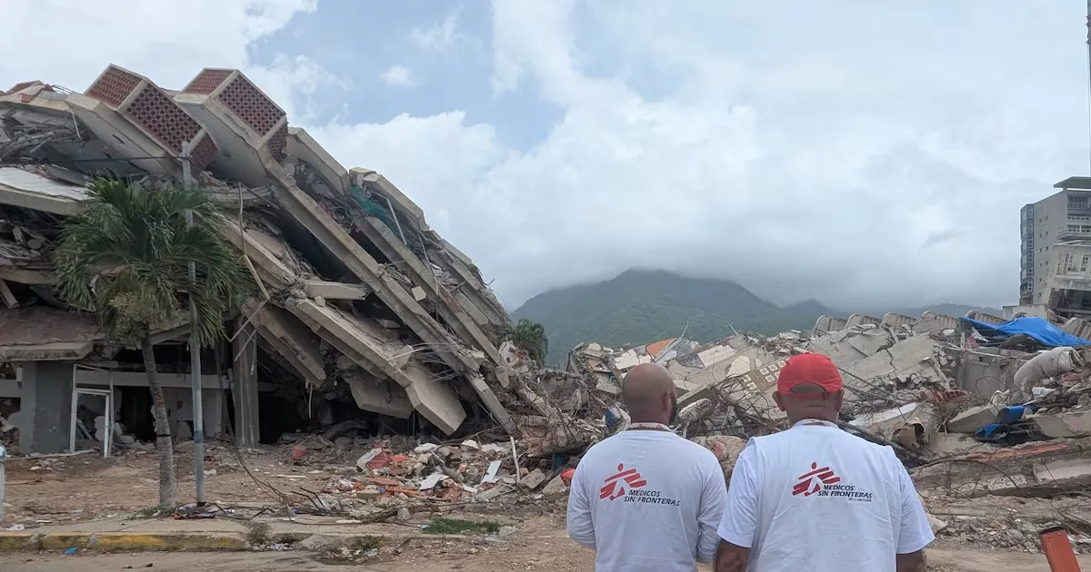 One month after earthquakes in Venezuela: Doctors Without Borders assures that the most urgent needs are access to drinking water, shelter, and mental health