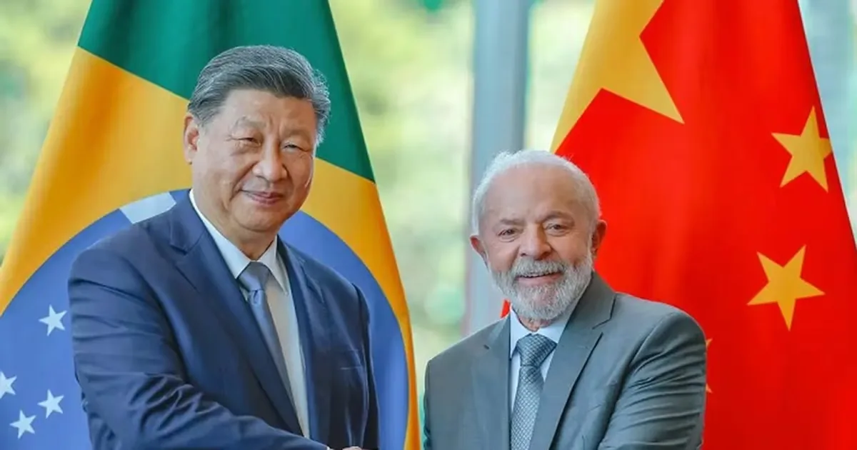 Lula da Silva and Xi Jinping talk about strengthening ties between China and Brazil after the imposition of US tariffs