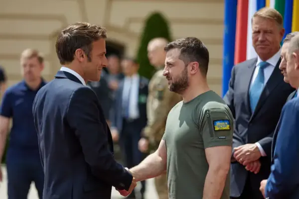 Macron announces shipment of new interceptor missiles to Ukraine after Russian offensive