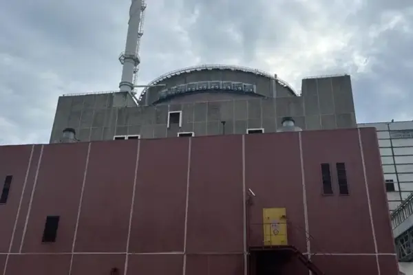 Russia accuses Ukraine of an attack on a spent nuclear fuel warehouse at the Zaporizhzhia plant