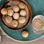 Carrot and cinnamon energy balls