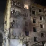 The death toll rises to nine and the injured to 28 from a Russian ballistic missile attack on Kiev