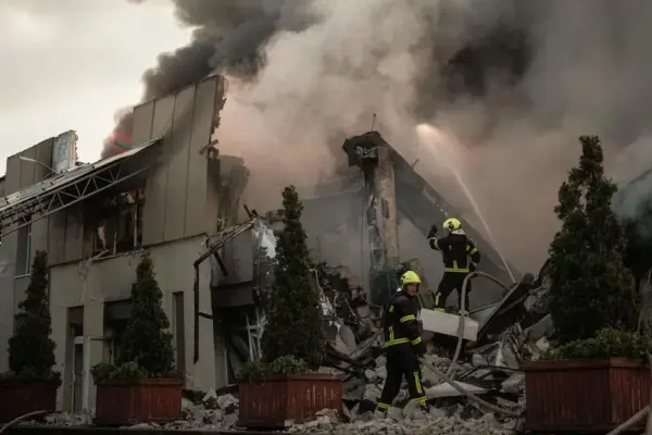 16 dead, nine missing, and 100 injured in Russian drone attack in Ukraine