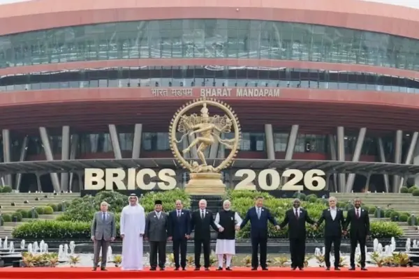 Brics unanimously adopts the New Delhi Declaration and calls for "maximum restraint" in the Middle East