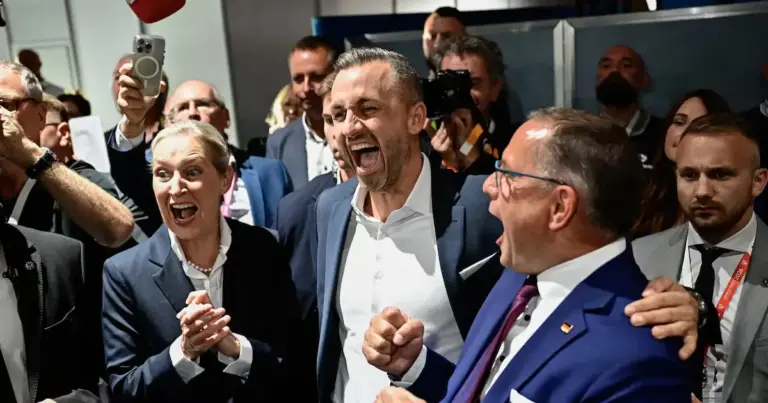 German far-right nears absolute majority in Saxony-Anhalt and hopes to win first regional government since World War II