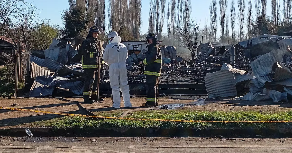 PDI carries out investigations for fire in nursing home in Pitrufquén