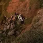 At least 25 dead after bus falls into ravine during student tour in Cape Verde