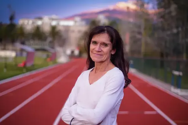 Sara Montecinos, a lifetime running