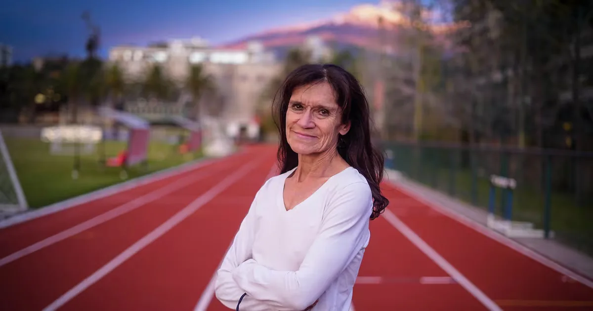 Sara Montecinos, a lifetime running