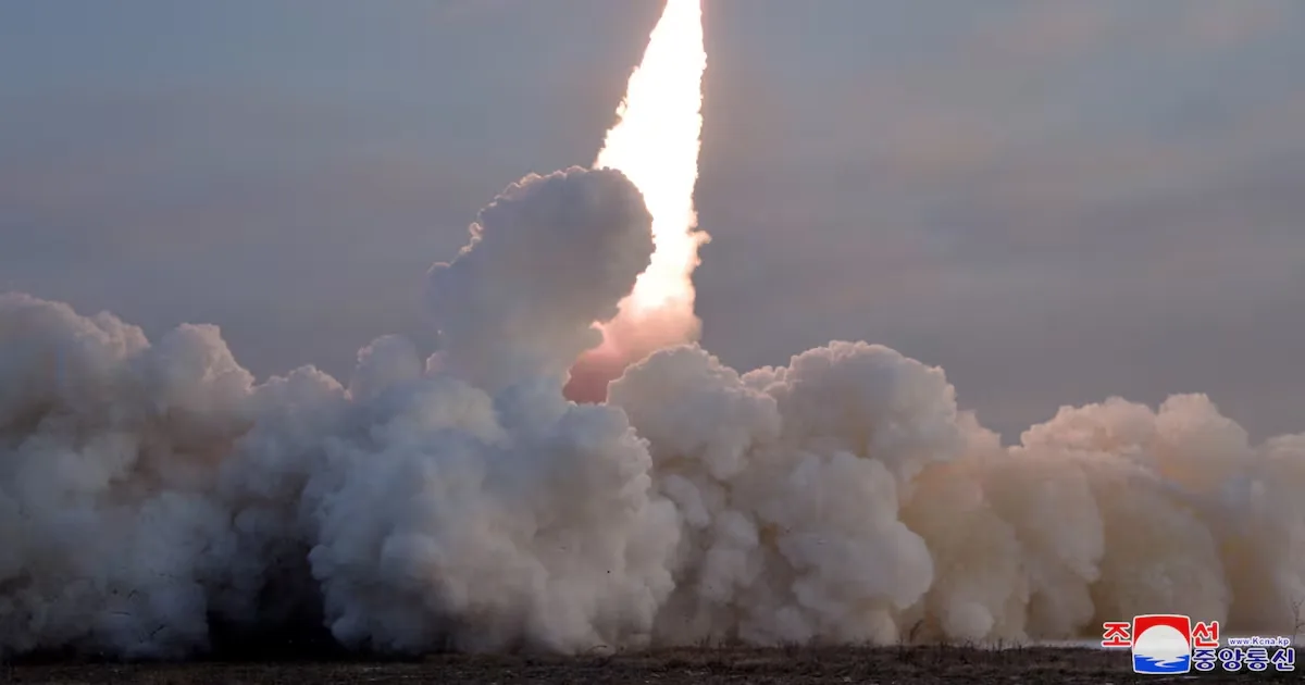 North Korea launches multiple short-range missiles following military exercises by Seoul, the U.S., and Japan